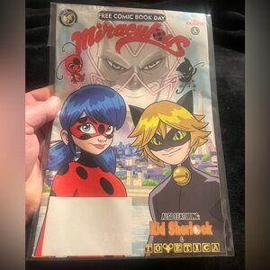 Miraculous 2017 series . Also featuring Kid Sherlock comic Book .